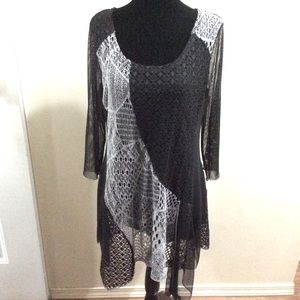 Papa Vancouver asymmetrical dress / top